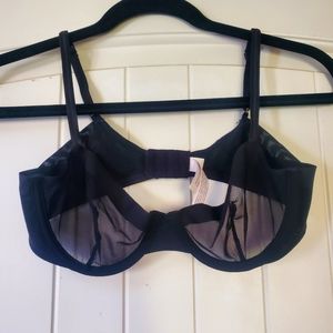 Auden sheer black bra